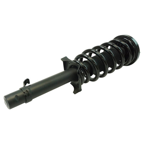 All In One Front And Rear Suspension Kit With Strut And Coil Spring Assemblies And Sway Bar Links For Honda Accord 2008 2009 2010 2011 2012 Replacement showing close-up of strut and coil spring assembly