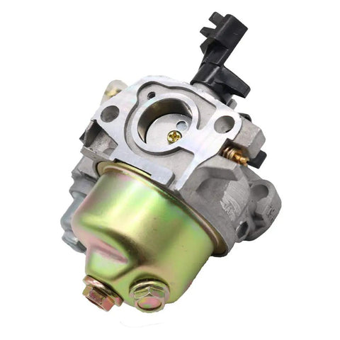 Close-up of a carburetor from Carburetor Gasket And Fuel Hose Kit For Titan TAC-2T 5.5HP 6HP 6.5HP 7HP Air Compressor Water Pump And Pressure Washer