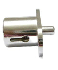 7 Pin Tubular Furniture Lock For Push Drawers And Cabinets Key Alike Zinc Alloy Housing And Cylinder M22xL23mm Includes One Key Side View