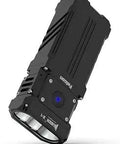 Black X1 Rechargeable Flashlight Delivers 12000 Lumens Beast Mode Bright Flood Light For Emergency Rescue And Inspection 7 Modes