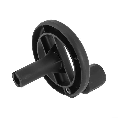 Table Saw Handwheel Replacement Round Handwheel With Revolving Knob Handle Fits DW745 DWE7480 DCS7485B, black plastic part