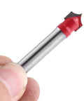 Fabater 6Mm Shank Double Edged V Groove Router Bits For 3D CNC Engraving On Wood, Acrylic And Mvd with detailed V tip.