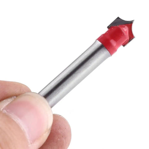 Fabater 6Mm Shank Double Edged V Groove Router Bits For 3D CNC Engraving On Wood, Acrylic And Mvd with detailed V tip.