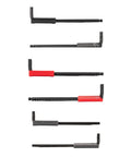Ball End Hex And Star L Key Set With Holders, 41-Piece, showing color-coded ball end hex L keys for quick fits and maintenance.