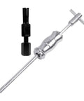Badass Blind Hole Bearing Puller Top Rated Tool Kit For Auto And Bike Maintenance Versatile Slide Extraction Disassembly Gear Easy Collet Works Sizes 8mm To 32mm Makes Repair Jobs Totally Awesome And Super Quick For Anyone To Save Some Dough, steel bearing puller