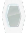 Close-up of Advanced Healing Waterproof Bandages Assorted Sizes 10 Count - Gel-Cushioned, Diamond Seal in clear packaging