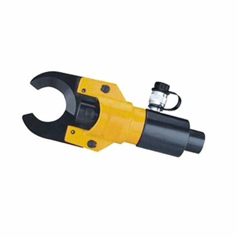 12T Hydraulic Cable Cutter Beefy Split Tool for copper wires and bolts, visible cutting jaws, heavy-duty clamp, 445 mm long