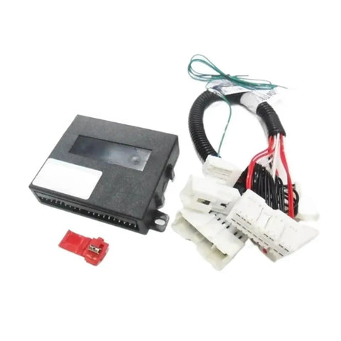 Universal Auto Power Window Closer Module Compatible With Nissan Qashqai 2008 To 2013 Rhd Model Features Auto Roll Up When Car Locked Anti Pinch Safety Plus Full Wiring Harness Included For Easy Plug Play Dope Job Hands Down No Sweat Drop Cash black module and wiring harness