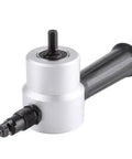 Electric Nibbler Sheet Metal Cutter Kit with Double Head 360 Degree Adjustable for Steel Aluminum Stainless Steel