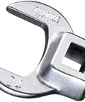 Compact Crow-Foot Wrench For Confined Spaces, 3/8 Inch Square Drive, 2 1/8 Inch Size, chrome plated steel view