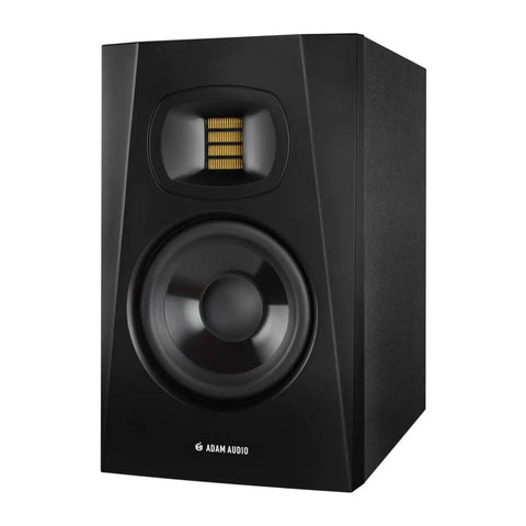 Pro Studio Monitor Bundle With T5V 5 Inch 70W 2 Way Active Nearfield Monitors Pair Plus 20 Foot XLR Cables And IEC Power Cords