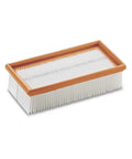 Flat Pleated HEPA Filter For 0.3 Micron Hazardous Dust, Replacement Dust Extractor Filter Compatible With Turbo II X AC Vacuum