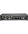 E300 Router with WiFi and 5G Modem, Cat 20 LTE backed, enterprise-grade routing and security, back panel view.