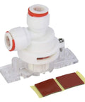 Auto Water Shut Off Valve Leakage Guard 304 Stainless Steel Instant Water Cutoff For RO Systems DN10 with mounting base