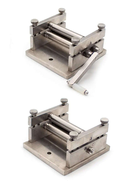 DIY Manual Plate Rolling Machine For Soft Metal Sheets And Tubes Mini Bending Tool For Hobbyists And Makers