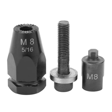 Heavy Duty Pneumatic Rivnut Head For M5 M6 M8 M10 Rivnut Tools Pull Setter Air Rivet Nut Head Replacement Part For Pneumatic Riveters