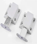 Magnetic Touch Latch Kit 4 Pack For Cabinets And Drawers Invisible Open Door Hardware Low Key Handle Free Cupboard Catch Easy Install