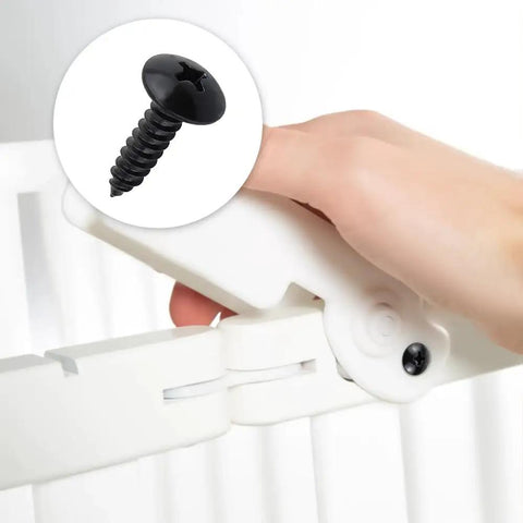 Seventy Five Pack Ten By Half Inch Truss Head Self Tapping Screws For Wood And Metal Crafted From Rust Proof Eighteen Eight Stainless Steel With Phillips Bits For Tough Builds That Grip Tight Without A Hassle used to secure plastic hinge.