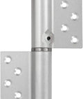 Heavy Duty Folding Steel Hinge Repair Plate Kit With T Hinge Door Hinges Hydraulic Silent Invisible Concealed Door Spring Buffer Damping