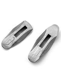 Stainless Steel Knife Finger Guard Set A And B For DIY Knifemaking, bolsters with 0.76 x 0.17 inch blade hole.