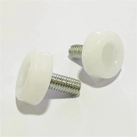 Heavy Duty Adjustable Leveling Feet For Tables, Chairs, And Sofas 8 Pack Iron And Plastic Construction M6 M8 Threaded