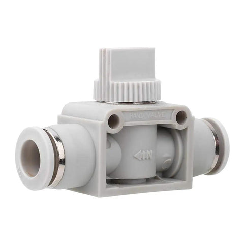 Durable Plastic Shut Off Valve With Quick Coupler For Industrial Air Systems And Pneumatic Equipment, 10mm Zinc Alloy Manual Flow Control
