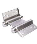 Spring 4 Inch Stainless Steel Hinge For Bar Doors Two Way Free Swing Upgrade Durable Heavy Duty Adjustable Door Hardware