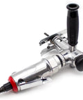 Slick Pneumatic Jigsaw Reciprocating Saw 8000Rpm 10Mm Stroke Air Powered Wood Cutter Handheld Cutting Tool with metal body and rubber grip.
