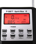 Close-up of SB7 Rev 7 Ghost Hunting Kit control interface with display and buttons, Brand New 2024 Version Pro Grade Upgrade.