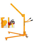 Heavy Duty Portable Foldable Mobile Crane With Rock Solid 500kg Lifting Capacity, alloy steel construction for easy transport.