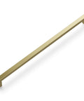 Solid Core Kitchen Cabinet Pulls With Luxe Golden Nickel Finish For Doors And Dressers, 12 Inch Center, Heavy Duty Luxury Hardware