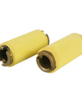 2 Pack 15X8X36mm Heavy Duty Rubber Feeding Roller For Edge Banding Machines Woodworking Tools wear resistant yellow rollers