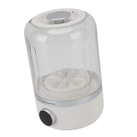 Portable Mini Washing Machine With Rechargeable Power Pocket Sized Laundromat Lightweight Compact Washer for socks and underwear