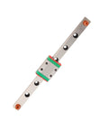 9mm Linear Rail Kit With Mini Bearing Steel Rail And Slide Block, 150mm Length Option, Rock Solid Four Point Design