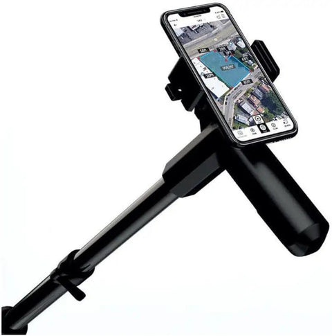 Digital Mapping Wheel With Integrated Spray Paint For Zero Sweat Yardage Tracking App Synced Distance Measuring Reading Feet Inches Yards Meters Curves Straight Lines Boss Level Precision Layout Tool