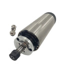 Heavy Duty 1.5KW ER11 Air Cooled Spindle Motor 24000 RPM 8A CNC Router close-up view of spindle with nozzle.
