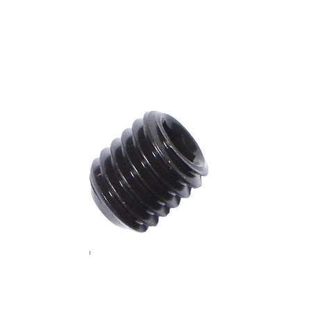 Close-up of 10 Piece Set Screws 7/16-14 X 3/8 Inch 304 Stainless Steel Allen Head Hex Socket Grub Screws With 7/32 Inch Allen Wrench