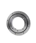 Top view of External Gear Rotary Support Bearing 100 Millimeter By 214 Millimeter By 30 Millimeter With External Gearing 2M Modulus And 105 Teeth