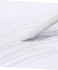 Close-up of 12 Pack Blending Stumps For Drawing And Sketching, 6.1 Inch smoothing graphite lines on paper, Pro Grade Pastels Graphite Charcoal Smoothing Tools For Precise Shading, Smudging, And Gradient Details, Reusable Sharpenable Stumps.