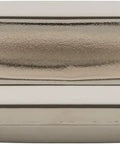 Nickel Recessed Sash Window Lift With Beveled Edge For Vertical Sliding Windows Stamped Brass Pull Pack Of 10 hardware detail view.