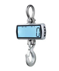1000kg 2000 Lb Postal Scale Beefed-Up Heavy Duty Crane Scale Industrial Hanging Scale with Touch Key LCD Display and Remote Silver