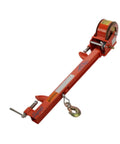 Supco Attic Utility Lift Hand Winch For Ceiling Fans And Heavy Objects, 24 inch steel frame design, supports 250 pounds for easy lifting.