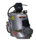 Heavy Duty One-Color 1HAE-11T-M104X Oil-Free Air Compressor side view showing motor and connection fittings.