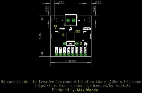 Diagram of Qwiic Thermocouple Amplifier With MCP9600 For K Type Thermocouples Dual Temp Reads And Four Programmable Alerts I2C