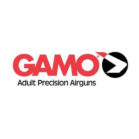GAMO logo for Rocker Pellet Trap With Center Shot Reset For Quick Reset From Firing Position All Steel Target Built For Airguns