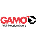 GAMO logo for Bi-Pod For Air Rifles With Foldable Legs, Quick Mount System, Black Finish, Fits 11-30 Millimeter Barrel Diameter