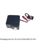 Smooth As Butter Slick Steering Servo Motor Replacement For RC Cars Plug And Play Quick Upgrade Tough Plastic Housing with wires and connector.