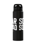 Glider Club Water Bottle for Sailplane Crew and Pilots, Stainless Steel Insulated Bottle That Keeps Drinks Cold on Thermal Lifts