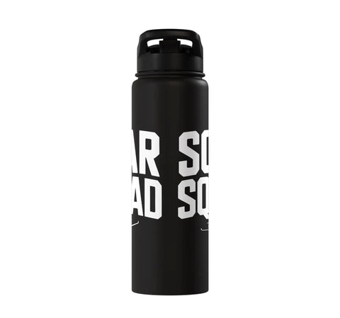 Glider Club Water Bottle for Sailplane Crew and Pilots, Stainless Steel Insulated Bottle That Keeps Drinks Cold on Thermal Lifts