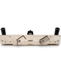 Rock Solid Angle Adjustable Sharpening Jig For Handheld Insert Grinder And Belt Sander showcasing aluminum frame with turnbuckle lock.